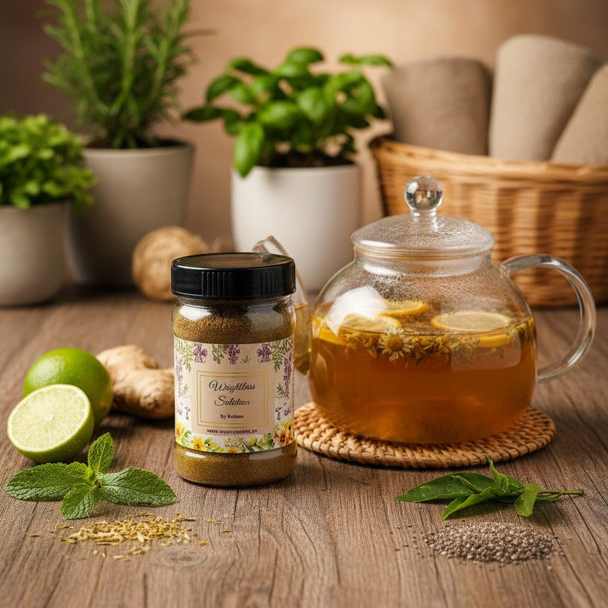 Weight Loss Solution by Dr. Rubina || Herbal Slimming, Digestion & Energy Support Formula (150g)